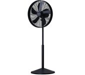 Mellerware - Ventilador de pie Brizy Stand. 50W de Potencia. Oscilante. 3 Velocidades. Silencioso. 5 aspas metálicas de Aluminio de 40 cm Diámetro. Caudal de aire fresco y fácil transporte