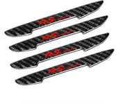 4Pcs Car Door Sticker Protector Strip Edge Guards for Renault RS RS Sport Clio Scenic Logan Megane Koleos Car Accessories