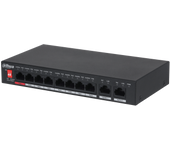 (DH-PFS3010-8ET-96-V2) DAHUA SWITCH HI-POE 2.0 8 PUERTOS + 2 UPLINK RJ45