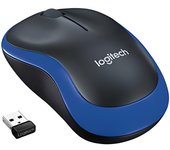 Logitech M185 Ratón Inalámbrico Azul - Batería Duradera 12 Meses