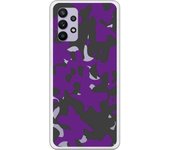 Funda compatible con Samsung Galaxy A32 5G - Militar Rosa