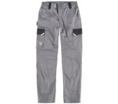 Workteam Pantalón de trabajo hombre de tejido elástico y multibolsillos