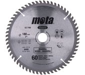 Sierra circular widia ø180mm 60 dientes clp18 sc760 mota