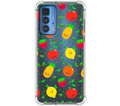 Funda Silicona Antigolpes para Motorola Edge 20 Pro diseño Frutas 01 Dibujos