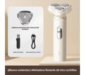 Men's Electric Shaver for Men Shaving Machine Beard Trimmer 3D Floating Blade Washable USB Recharge Hair Cutting Machine