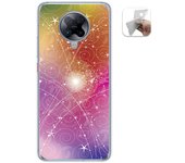 Tumundosmartphone Funda Gel Tpu para Xiaomi POCO F2 Pro diseño Abstracto Dibujos