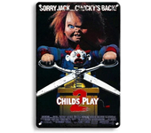 Classic Horror Movie Poster Rusty Metal Plaque Retro Decorative Plate Bar Man Cave Garage Club Metal Sign Wall Decoration