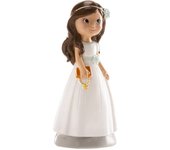 Figura comunión niña PARA TARTA PRIMERA COMUNION DECORACION CONFIRMACION CUMPLEAÑOS ADA Y SUS DETALLES