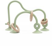 New Kids Wood Ring Soft Silicone Teether Toy Infant Teething Chewing Toy Baby Accessories Newborn Photography Baby Toys