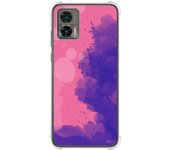 Funda Silicona Antigolpes para Motorola Edge 30 Neo 5G diseño Acuarela 07 Dibujos
