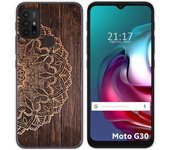 Funda Gel Tpu para Motorola Moto G10 / G20 / G30 diseño Madera 06 Dibujos