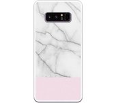 Funda compatible con Samsung Galaxy Note 8 - Mármol y rosa