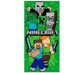 Minecraft Toalla de Playa Tamaño 140x70cm Poliéster Toalla de Verano Piscina Baño