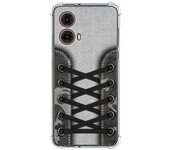 Tumundosmartphone Funda Silicona Antigolpes para Motorola Moto G85 5G diseño Zapatillas 16 Dibujos