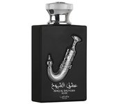 Ishq Al Shuyukh Silver by Lattafa Pride ORIGINAL 38672– Eau de Parfum 100 ml, Fragancia Masculina con Notas Dulces, Cálidas y Especiadas de Piña, Vainilla y Maderas Nobles
