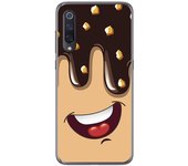 Tumundosmartphone Funda Gel Tpu para Xiaomi Mi 9 diseño Helado Chocolate Dibujos