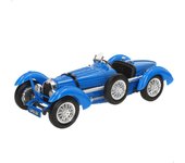 Burago - Maqueta coche clásico escala 1:18, material metal fundido a presión, apertura manual, interior detallado, ideal para coleccionistas, coches de colección, coches antiguos para exhibición