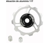 HASSNS Mtb Pulleys Bicycle Derailleur Metal Ceramics Bearing Road Mountain Bike Rear Derailleur Pulley Wheel 11T 13T Cycling
