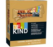 BE-KIND Barritas Cereales con Frutos Secos Tostados, Almendras Caramelizadas y Sal Marina, Sin Gluten, Alto en Fibra, Barritas Energeticas, 12x40g