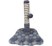 Rascador para gatos Estable Confiable Seguro Multifuncional Cómodo Para gatos Montaje fácil Gris oscuro Peluche Suave Ahorro de espacio