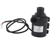 DC 24V Hot Water Circulation Pump Solar Energy Brushless Motor Aquarium Submersible 800L/H 5M