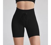 Pantalones de Yoga para Mujer Mallas Deportivas de Realce sin costura, Mallas de Fitness, Mallas de entrenamiento para Gimnasio con Cordón