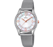 Reloj Festina F20420/1 mujer acero nácar.