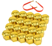 20Pcs Car Wheel Nut Caps Anti-Rust Auto Hub Screw Protection Covers Car Tire Screw Caps Nut Bolt Covers Auto Exterior 17/19/21mm
