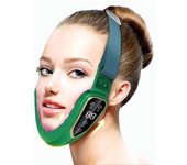 Led lifting device vibration phototherapy thinning heating double beard facial mask face V