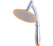 6 Inch High Pressure 360 Degrees Rotation Large Round Big Rainfall Sprayer Bathroom Hand Held Shower Head Accessories Faucet Spa