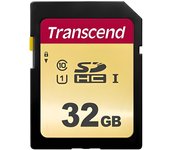 Transcend SDC500S - Tarjeta de memoria SDHC (32 GB) color dorado