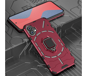Shockproof Armor Case for Nothing Phone 2 1 Silicone + PC Metal Ring Stand Phone Back Cover for Nothing Phone 2 1