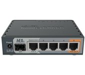 Mikrotik HEX S Rb760igs Router Gigabit Ethernet 256 MB Negro - Alta Velocidad