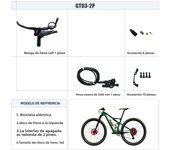 Goodtaste GT03 Power-off Lithium Electric Folding Driving Disc Mountain Scooter Bicycle Caliper Xod Hydraulic Brakes For Bikes