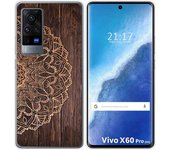 Funda Gel Tpu para Vivo X60 Pro 5G diseño Madera 06 Dibujos