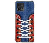 Funda Silicona Antigolpes para Motorola Moto G72 4G diseño Zapatillas 11 Dibujos