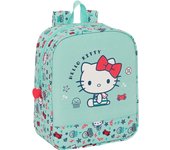 Mochila Guarderia Adaptable a Carro Hello Kitty "Sea Lovers" SAFTA