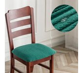 Waterproof Plaid Fabric Seat Case 4 Type Elastic Chair Covers For Kitchen Machine-wash Chair Seat Covers For Home Dining Room