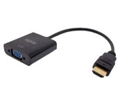 Adaptador hdmi a vga + salida audio approx