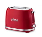 UFESA TOSTADOR CLASSIC PIN UP ROJO 2REBANADAS 850W