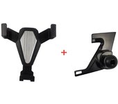 1Set Plastic Material For 2013-2020 Ford KUGA Gravity Linkage Special Car Phone Holder Fixed Bracket Stand Mobile