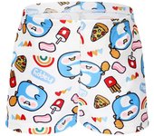 Bañador infantil transpirable y cómodo, pantalones cortos para niños pequeños y medianos, pantalones de secado rápido con dibujos animados, calzoncillos tipo bóxer.