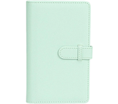 108 Sheets Portable 3 inch Photo Album for Fujifilm Instax Mini 12 for Collection Green Pink Ticket Card Collection Book