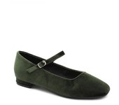 AZAREY - Bailarinas Flexibles en Terciopelo  - Zapatos cómodos estilo bailarina para mujer