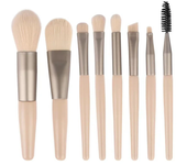 New 8Pcs Makeup Brush Set Makeup Concealer Brush Blush Loose Powder Brush Eye Shadow Highlighter Foundation Brush Beauty Tools