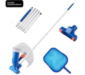 Pool Vacuum Cleaning Kit Clean Bottoms Net For Pool Filter Swimming Pool Vacuum Cleaner Set Cleaning Skimmer Pools Products Tool