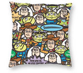Toy Story Woody's Sheriff Outfit Pillowcase Soft Polyester Cushion Cover Decorative Throw Pillow Case Cover Bedroom Zipper 40X40