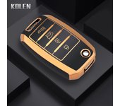 3 4 Buttons TPU Car Flip Key Case Cover For KIA RIO 3 K2 K3 K4 K5 Sportege Picanto Optima Soul Ceed Sorento Forte Stinger Cerato
