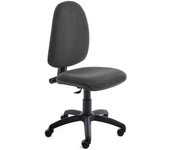 Rocada | Silla de Escritorio | Silla Oficina Azul | Cómoda y Ajustable | Ruedas | Regulable en Altura | Tapizada en Tela Ignífuga