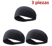 Elastic Sports Headbands Sweat Absorption Headdress Quick Dry Workout Headband Anti-slip Breathable Sweatbands for Yoga Running